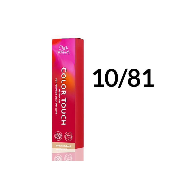Wella Color Touch 10/81 Biondo platino perla-cenere